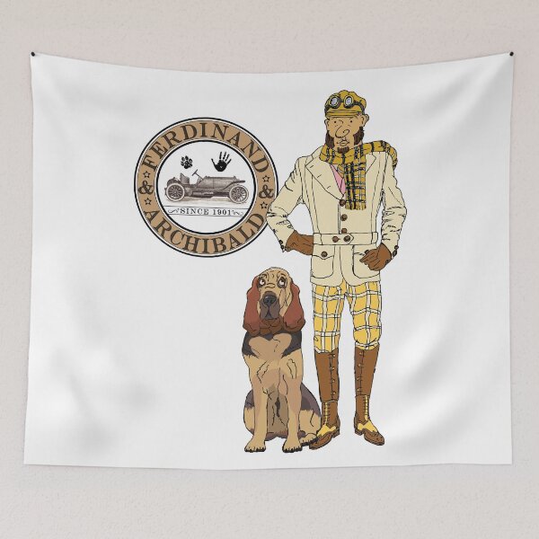 Item preview, ( Bloodhound) Ferdinand & Archibald Best Friends Forever designed and sold by Andrew Moss.