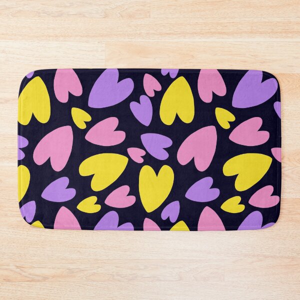 Item preview, Love and Hope - Pink, Yellow and Purple Hearts designed and sold by madtoyman.