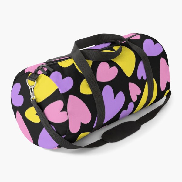 Item preview, Love and Hope - Pink, Yellow and Purple Hearts designed and sold by madtoyman.