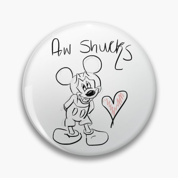 Item preview, Micky mouse aw shucks designed and sold by justgeorgedraws.