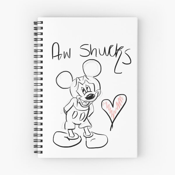 Item preview, Micky mouse aw shucks designed and sold by justgeorgedraws.