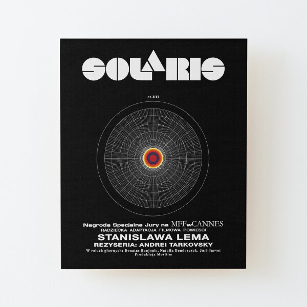 Solaris Wood Mounted Print