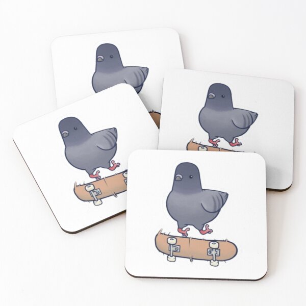 Item preview, Pigeon on a skate designed and sold by Bgarnier.