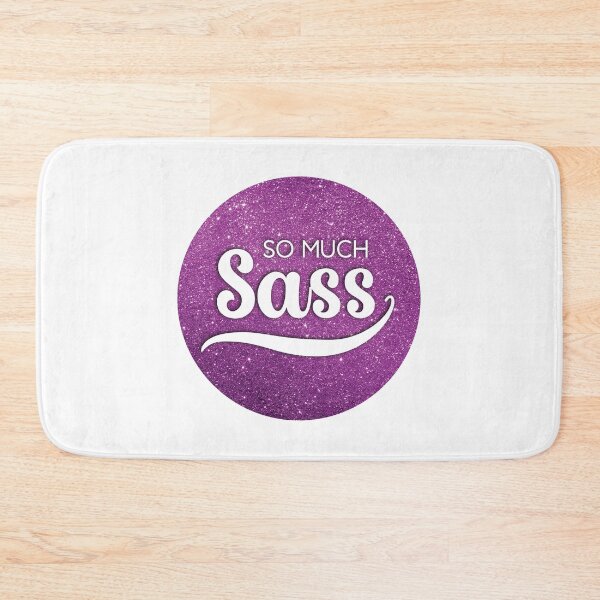 Item preview, So Much Sass - Pink Glitter Circle designed and sold by VicEllisArt.