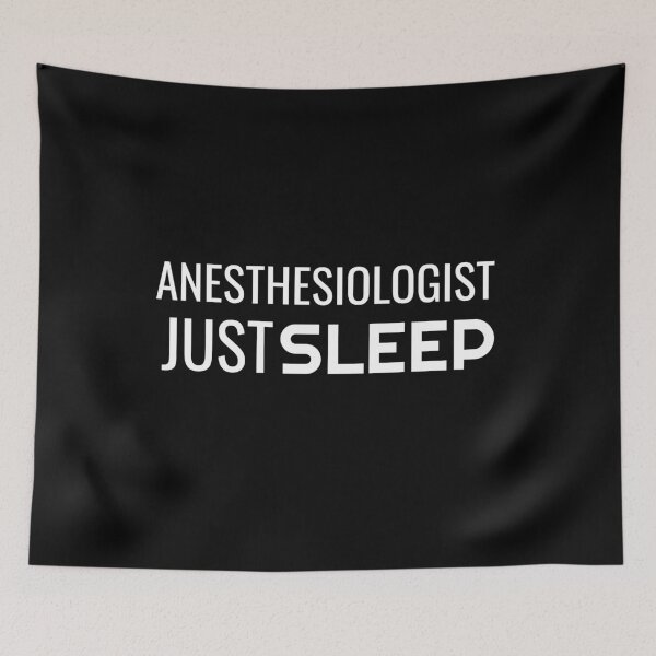 Item preview, Anesthesiologist Just Sleep Funny Anesthesia designed and sold by jacks-tees.
