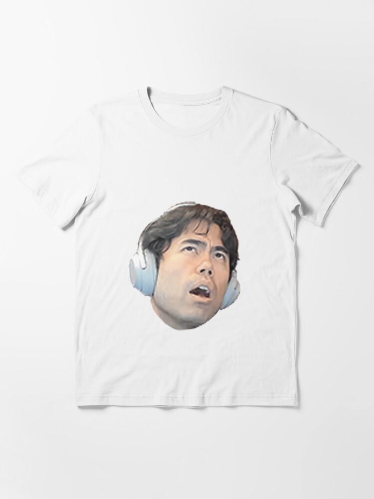 Hikaru Nakamura funny thinks face sticker Mask by LoveGalBlackTan