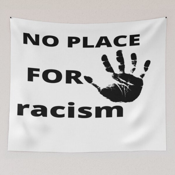 Item preview, Stop Racism No Place For Hate designed and sold by merchfun2.
