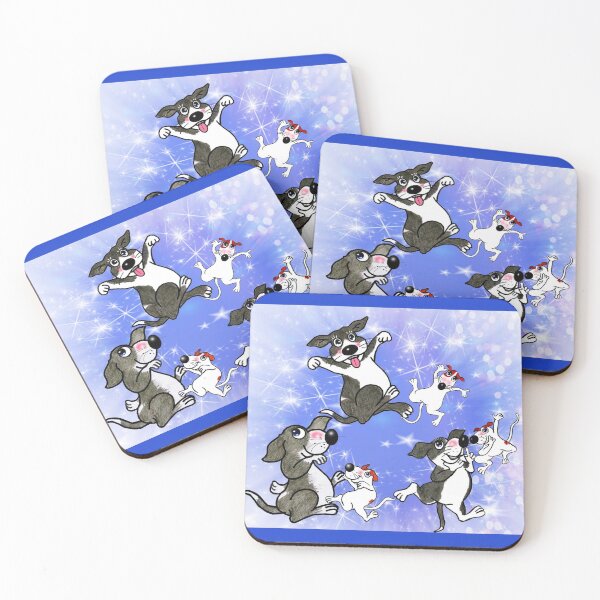 Item preview, Happy dogs  designed and sold by Shirley cute art .