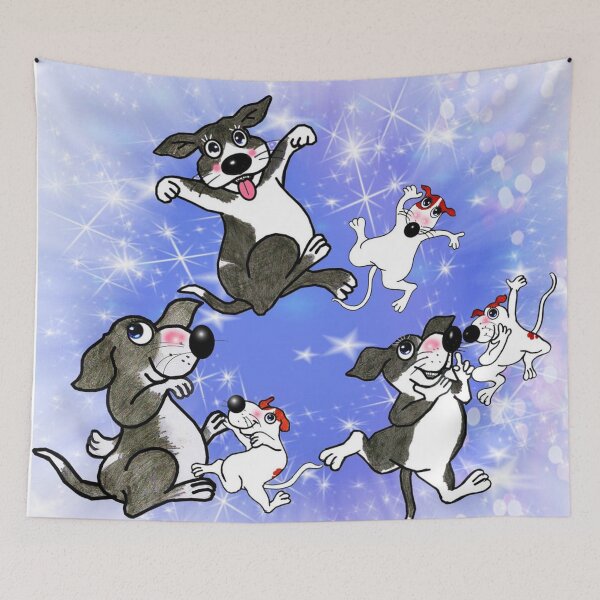 Item preview, Happy dogs  designed and sold by Shirley cute art .