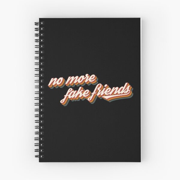 Item preview, No more fake friends designed and sold by Statim.