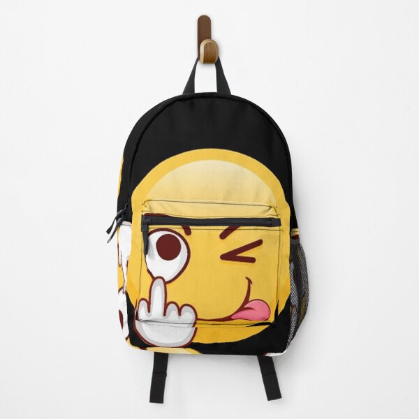 Item preview, Middle Finger Sticking out Tongue Funny Emoji designed and sold by Staytrendy.
