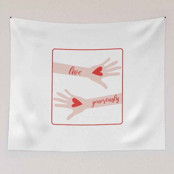 Item preview, Live generously hands designed and sold by Catcrea.