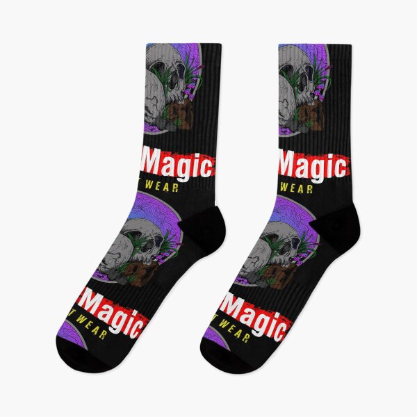 Item preview, Black Magic Street Wear Skull On Sand And Plant designed and sold by darknessjeff86.