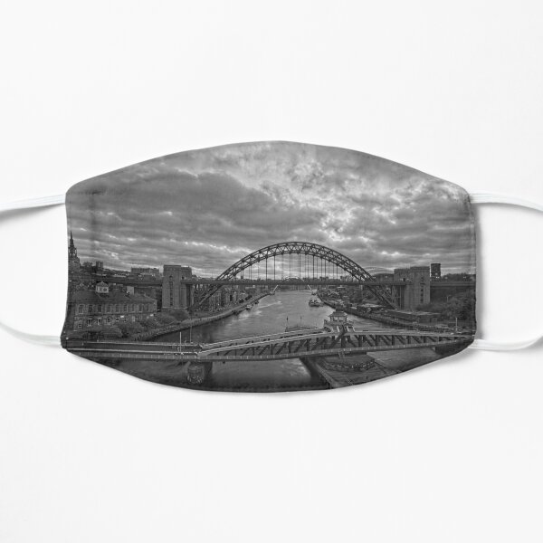 Newcastle Tyne Bridges at Dawn Mask