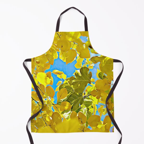 Item preview, Yellow leaves against blue sky designed and sold by JohnyDas.