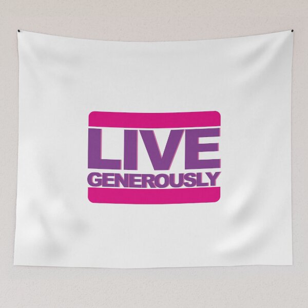 Item preview, Live generously for women designed and sold by Catcrea.