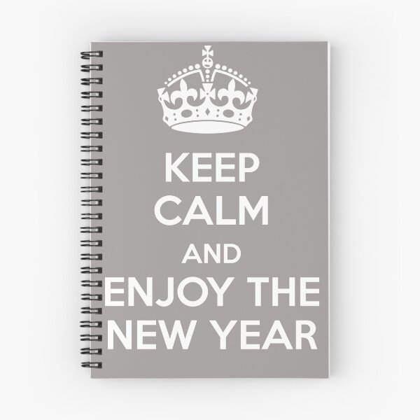 Item preview, kEEP calm and enjoy the new year designed and sold by CacaoDesigns.