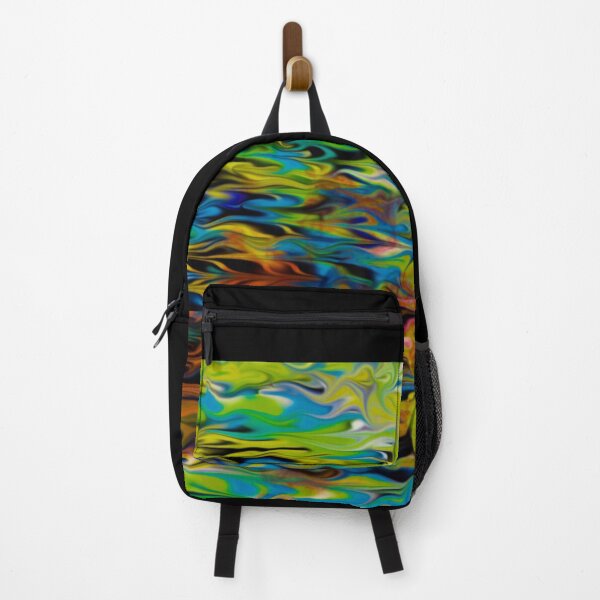 Item preview, multicolor abstraction watercolor splash designed and sold by NikaAstra.