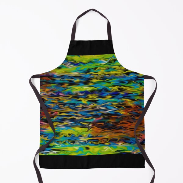 Item preview, multicolor abstraction watercolor splash designed and sold by NikaAstra.