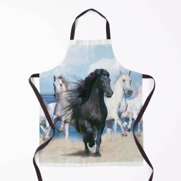 Item preview, Black Frisian With Four White Horses designed and sold by Staytrendy.