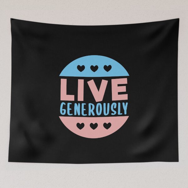 Item preview, Live generously etoile designed and sold by Catcrea.