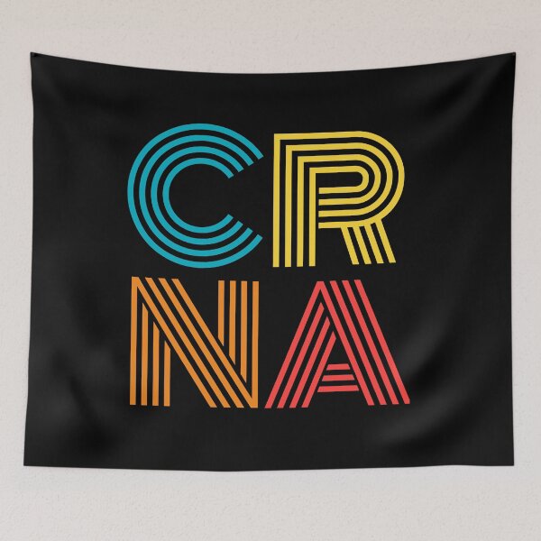 Item preview, CRNA Retro Nurse Anesthetist designed and sold by jacks-tees.