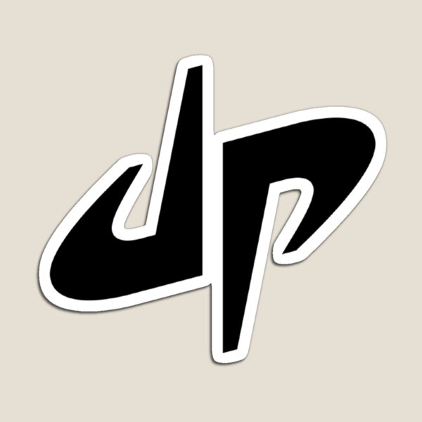 dude perfect logo outline