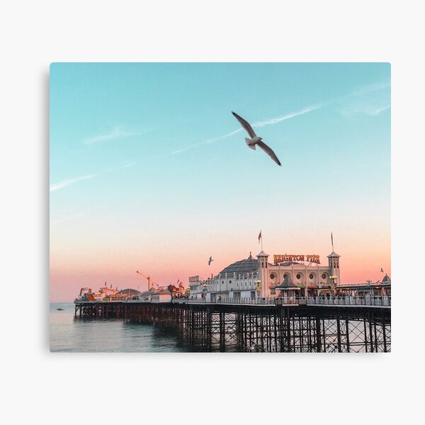 Brighton sunset Canvas Print