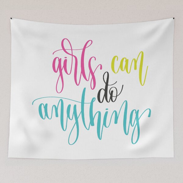 Item preview, Girls can do anything designed and sold by GoodVibesWX9.