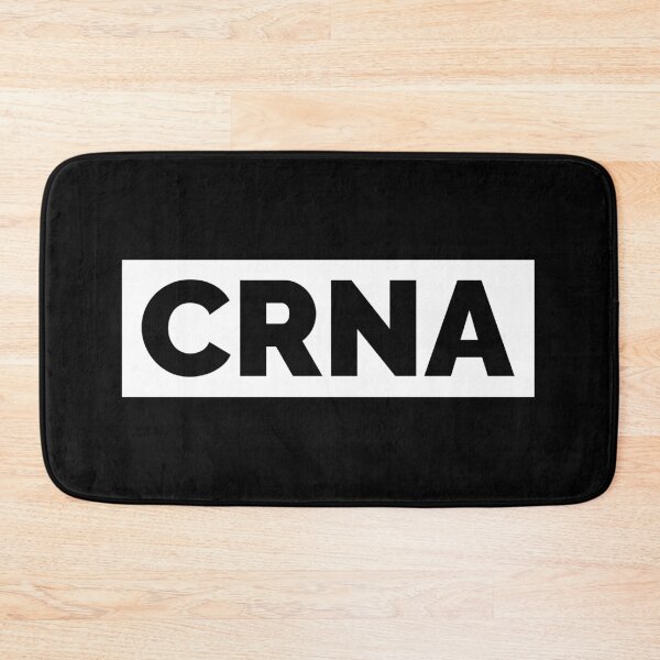 Item preview, CRNA Clean Text Nurse Anesthetist designed and sold by jacks-tees.