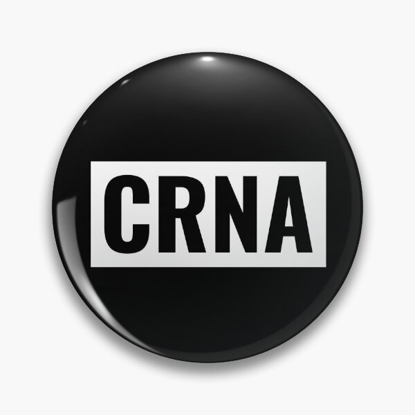 Item preview, CRNA Clean Text Nurse Anesthetist designed and sold by jacks-tees.