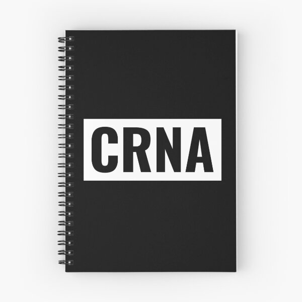 Item preview, CRNA Clean Text Nurse Anesthetist designed and sold by jacks-tees.