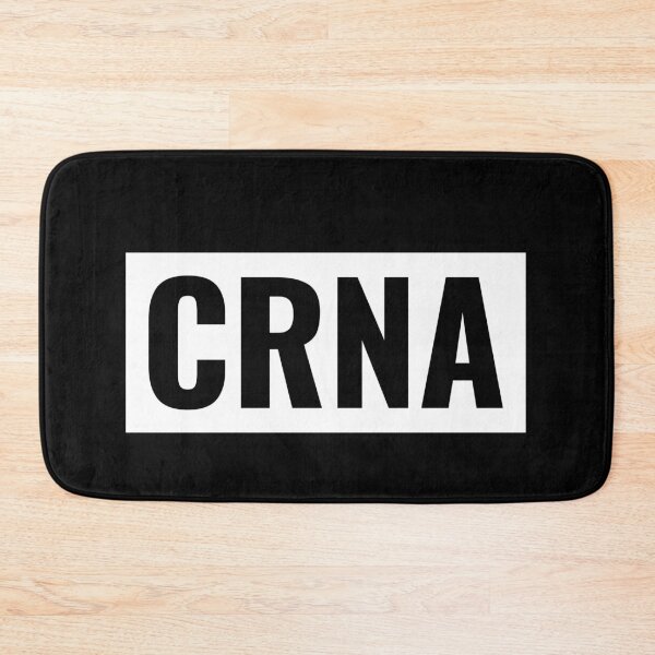 Item preview, CRNA Clean Text Nurse Anesthetist designed and sold by jacks-tees.