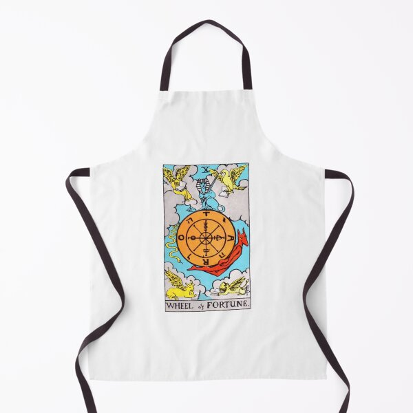 Item preview, WHEEL of FORTUNE tarot card designed and sold by dumbdrunkdeer.