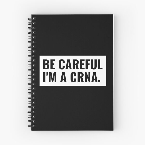 Item preview, Be Careful I'm A CRNA Nurse Anesthetist designed and sold by jacks-tees.