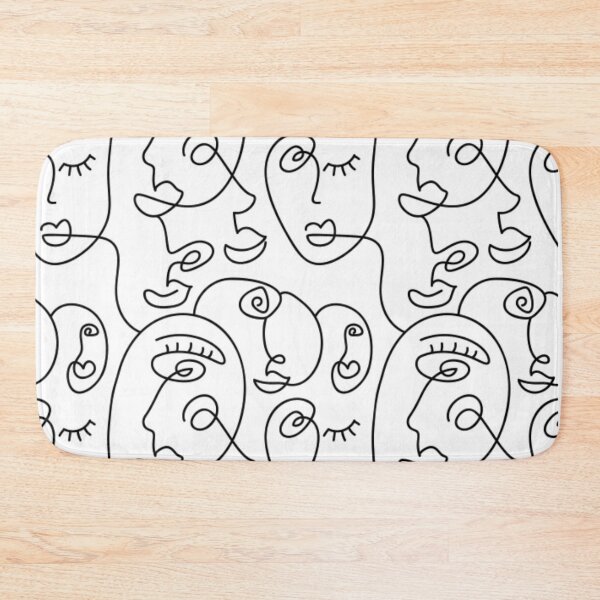 Item preview, Abstract faces lineart designed and sold by Rakos-Merch.