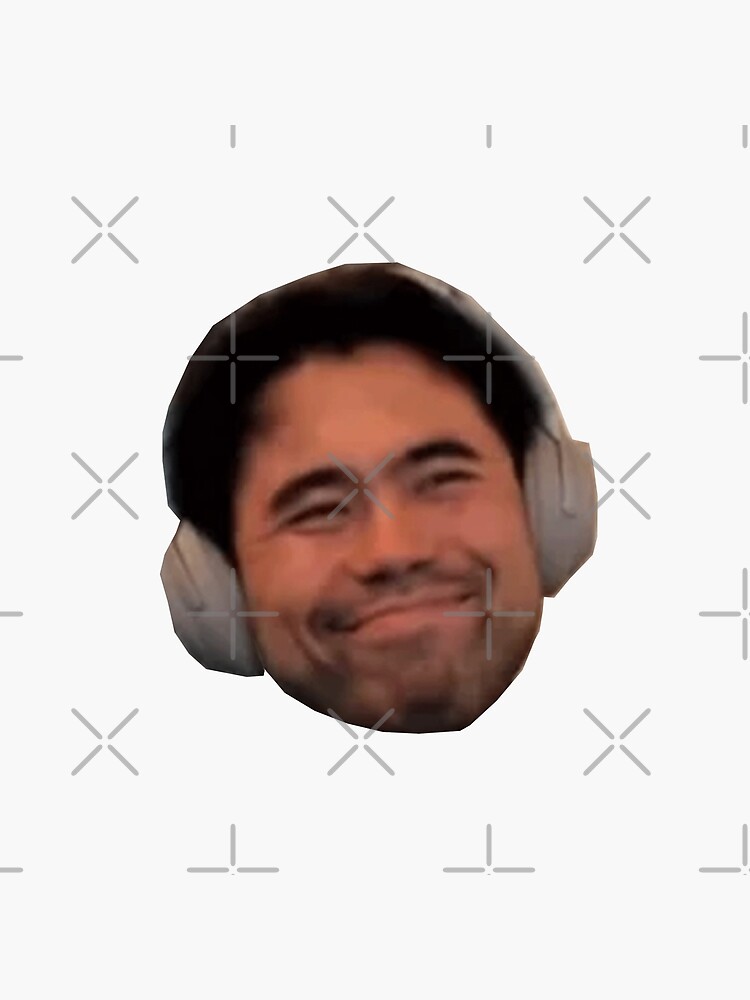 Hikaru Nakamura PogChamp sticker Sticker by LoveGalBlackTan