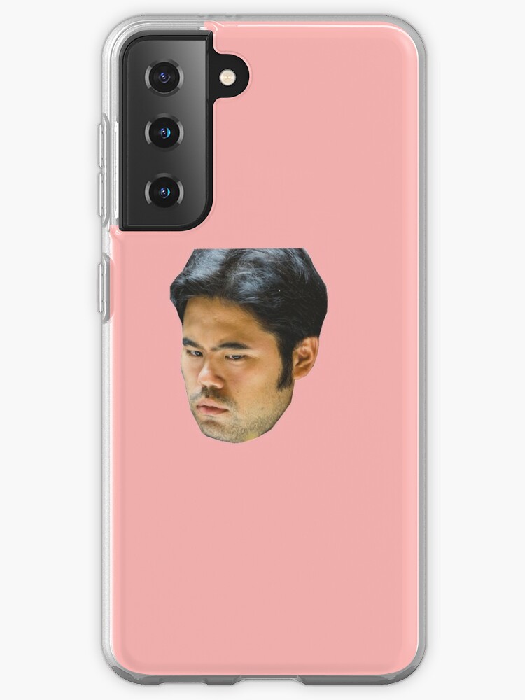 Hikaru Nakamura funny face sticker Essential T-Shirt by LoveGalBlackTan