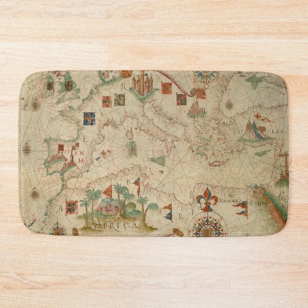Item preview, Old World Antique Map Ancient Atlas Vintage Maps Gifts designed and sold by TopTeeShop.