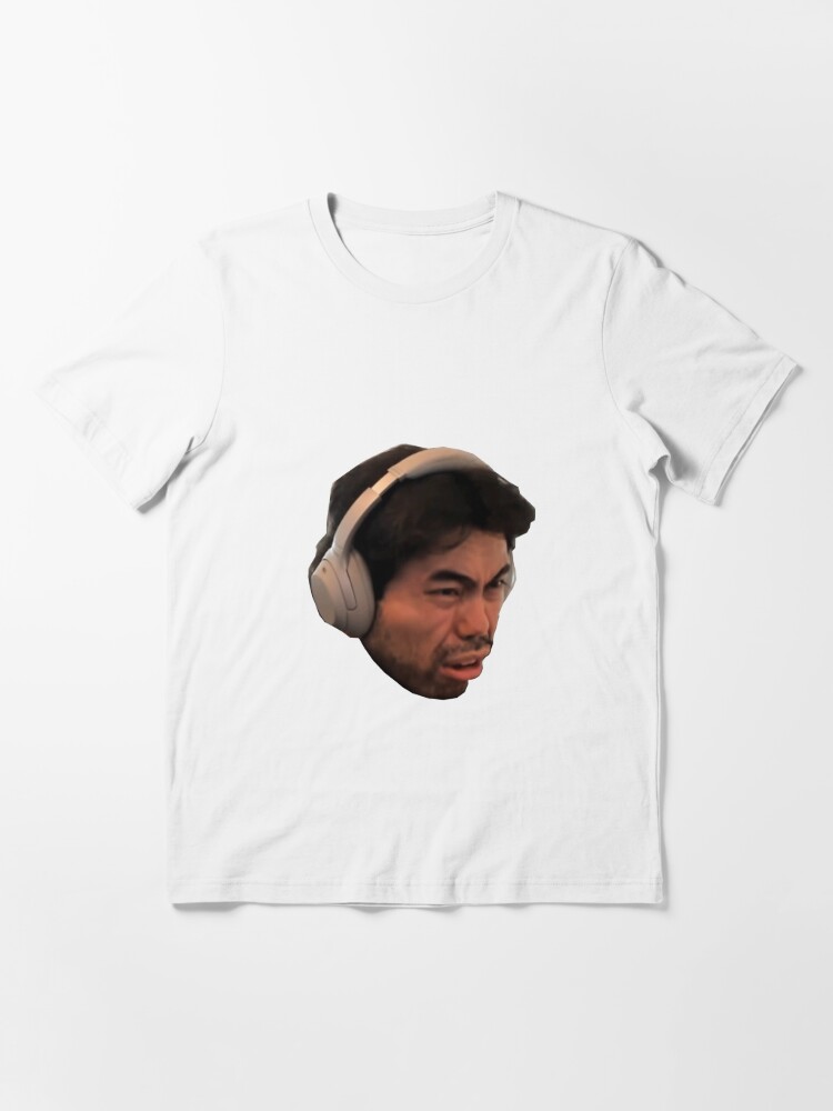 Hikaru Nakamura funny face sticker Essential T-Shirt by LoveGalBlackTan