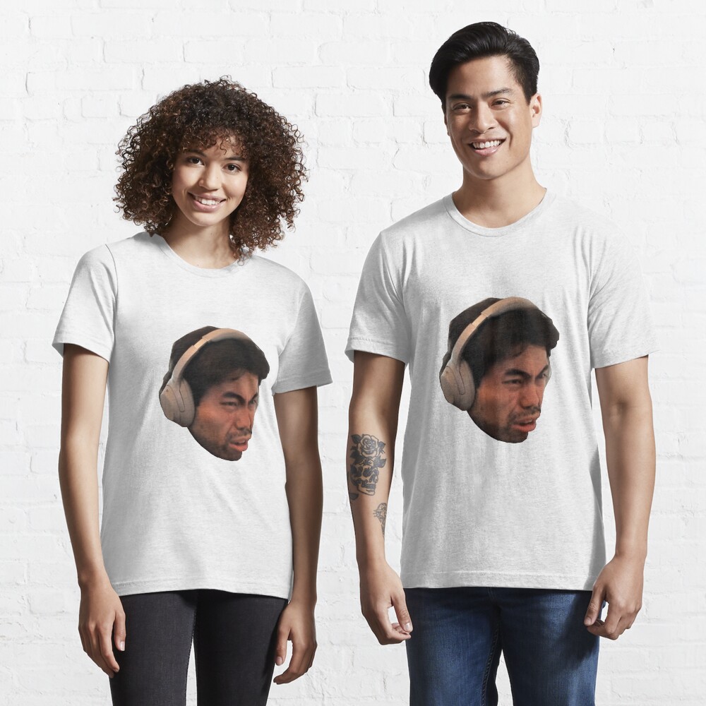 Hikaru Nakamura funny face sticker Essential T-Shirt by LoveGalBlackTan