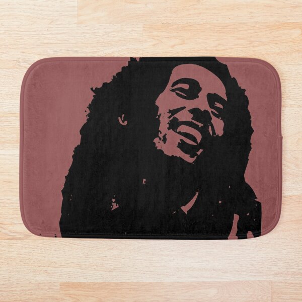 Bob Marley Bath Mats Redbubble