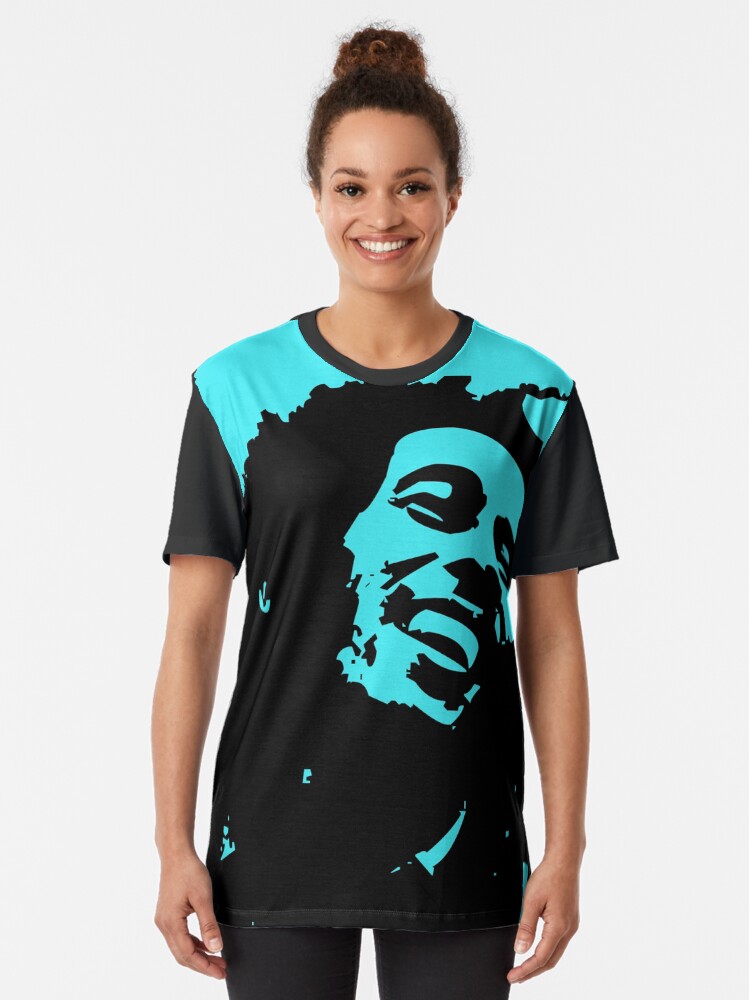 Alternative Ansicht von Bob Marley Grafik T-Shirt
