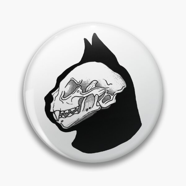 Item preview, Cat skull II designed and sold by xverdevx.