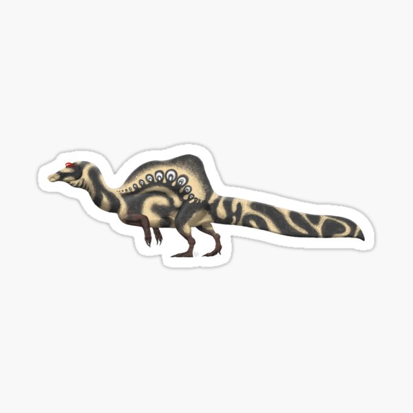 Oxalaia quilombensis reconstruction Sticker