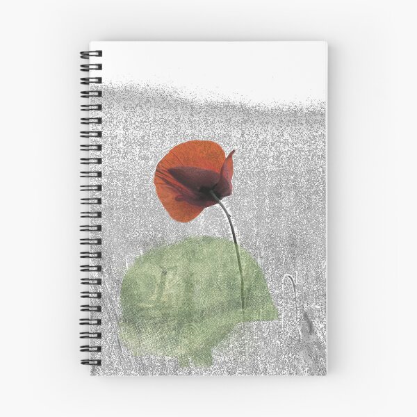Item preview, Poppy field watercolor painting designed and sold by dreamofdenim.