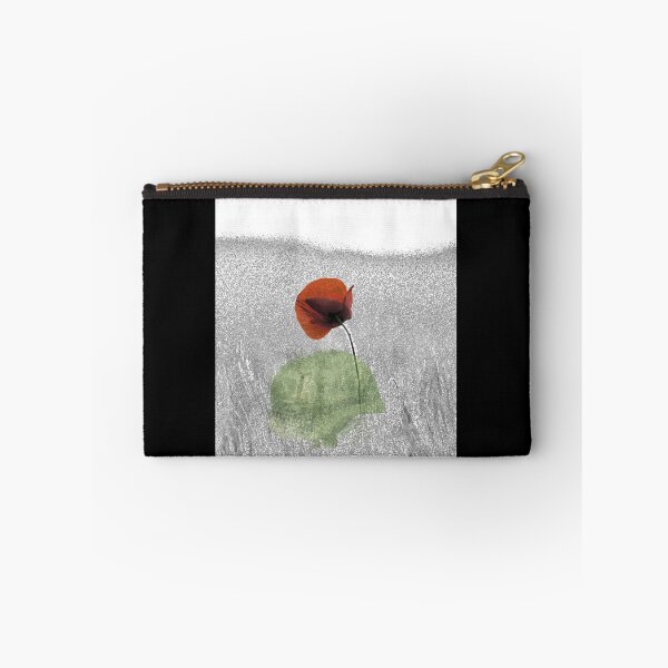 Item preview, Poppy field watercolor painting designed and sold by dreamofdenim.