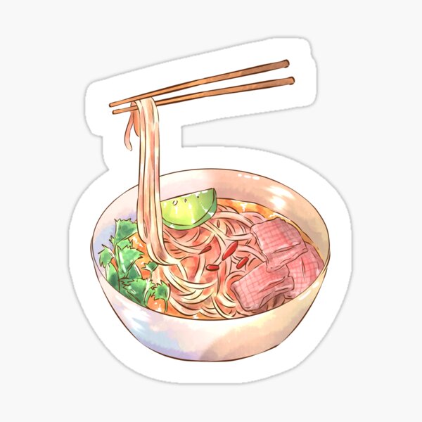 Item preview, Bowl of Pho Stickers  designed and sold by Sinhto.