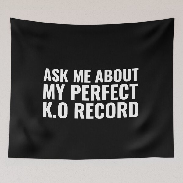 Item preview, Ask Me About My Perfect K.O Record Anesthesiologist Joke designed and sold by jacks-tees.