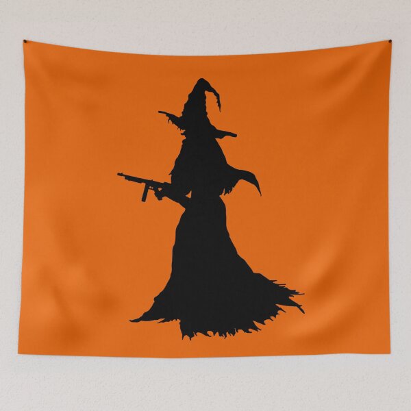 Item preview, Scary Dark Purple Halloween Witch designed and sold by Fashimation20.